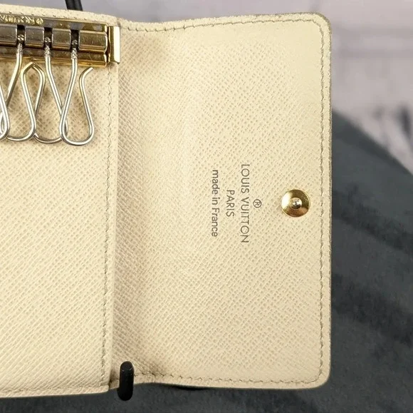 Louis Vuitton Damier Azur Multicles 6 Key Case wallet LV AUTHENTIC *FIRM PRICE* - Picture 11 of 16